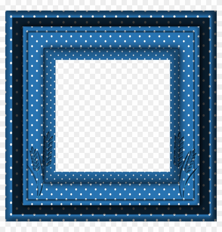 Frame Png Texture Frame Png Moles Frame Png Light Blue - Marco A Lunares Png Clipart #659620