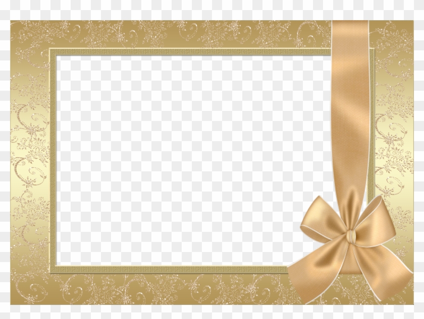 Background Gold Transparent Frame Clipart
