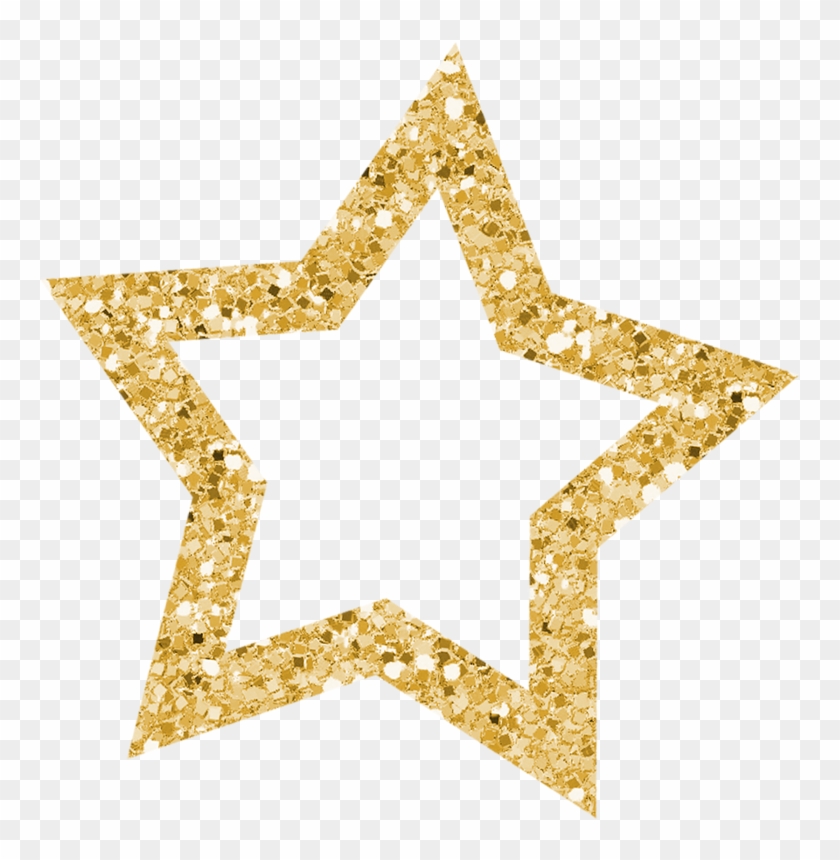 800 X 790 13 - Glitter Star Clip Art - Png Download