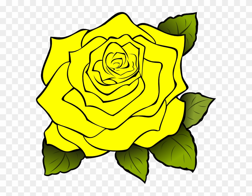 Yellow Rose Clipart Yellow Rose Clipart Yellow Rose - Yellow Rose Clipart - Png Download