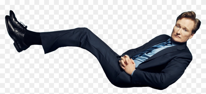 Personconan O'brien In A Weird Chair - Conan O Brien Png Clipart #660498