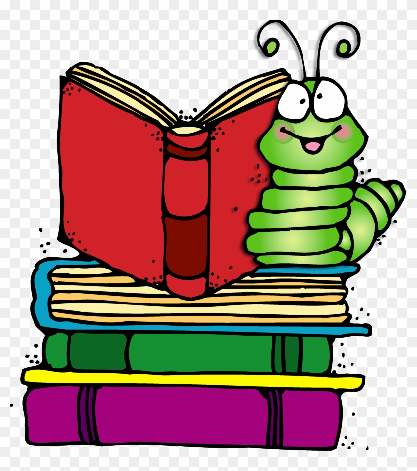 Worm Clipart Cartoon Character - Book Worm Clipart - Png Download #660675
