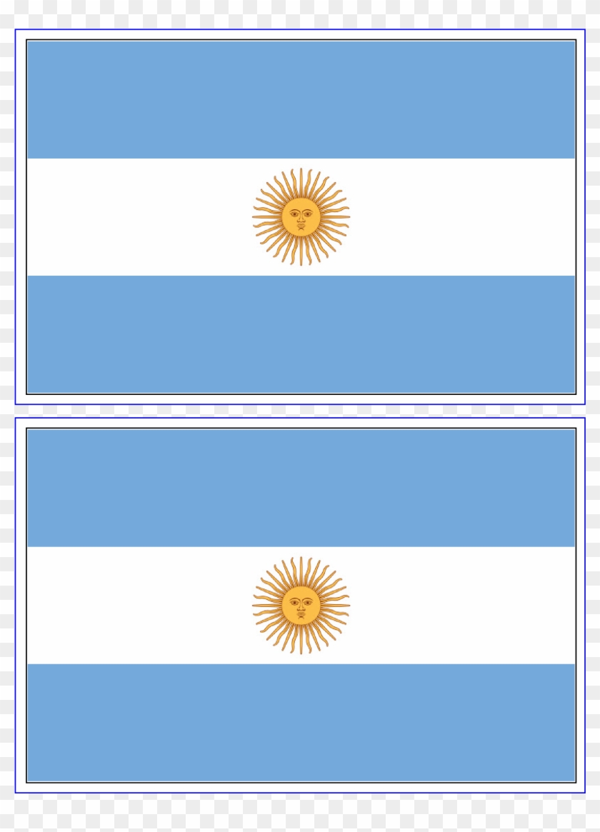 Argentina Flag - Argentina Flag Printable Clipart #660745