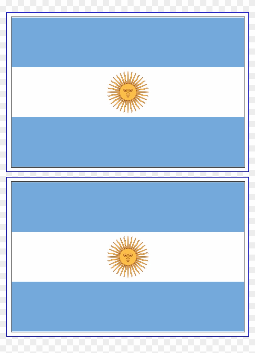 Argentina Flag - Argentina Flag Printable Clipart