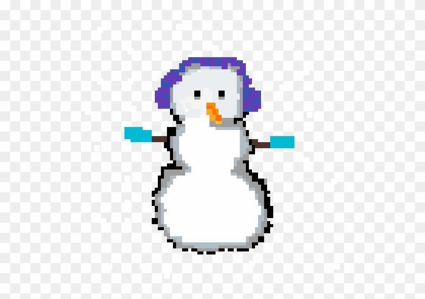 Snow Man - Cartoon Clipart