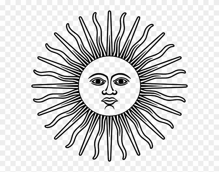 Argentina Flag Sun - Sun Of May Clipart