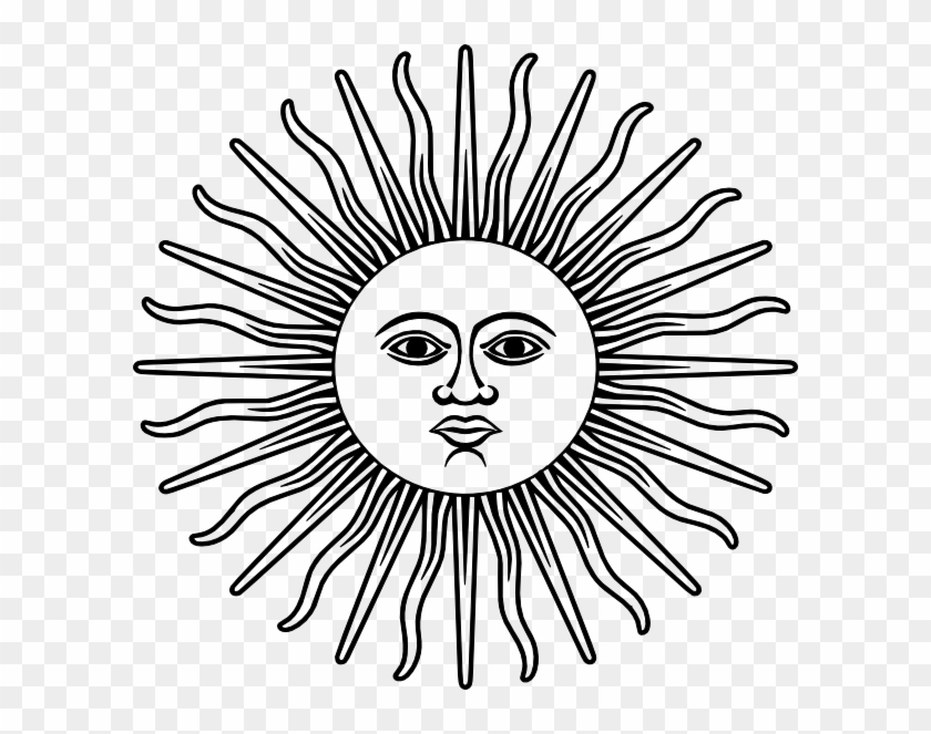 Argentina Flag Sun - Sun Of May Clipart (#661148) - PikPng