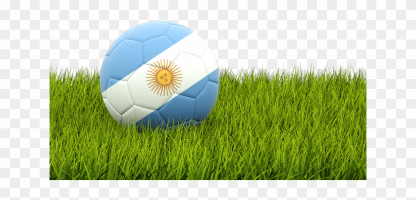 Illustration Of Flag Of Argentina - Football In United Kingdom Clipart