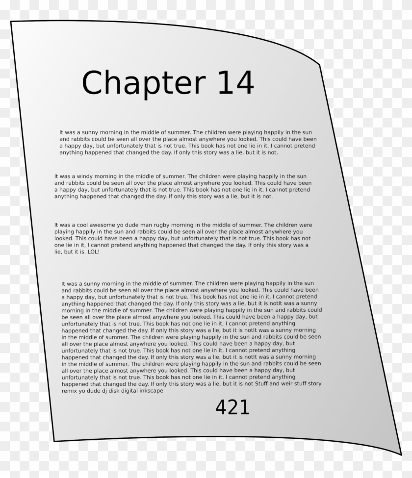 This Free Icons Png Design Of Weird Book Page , Png Clipart #661457