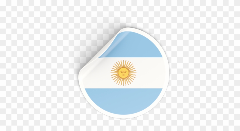 Illustration Of Flag Of Argentina - Argentina Sticker Png Clipart