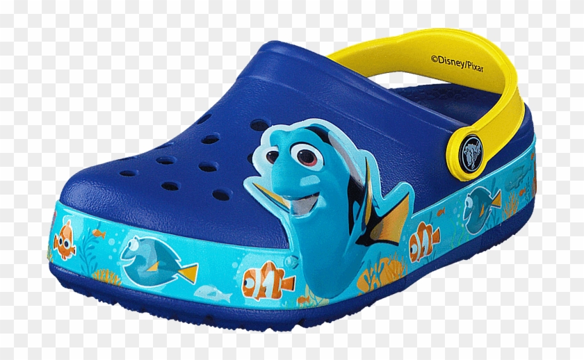 Crocs Children Crocs Lights Finding Dory Clog Cerulean - Slipper Clipart