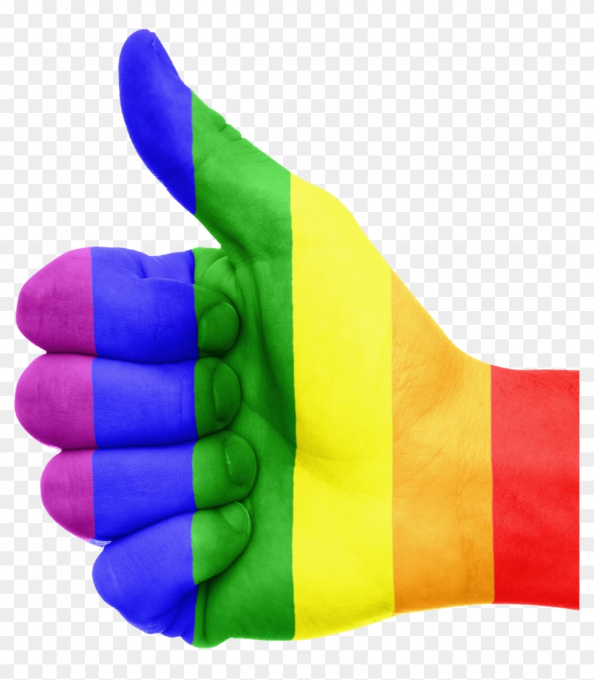 Pride Hand - Same Sex Marriage Yes Clipart #661664