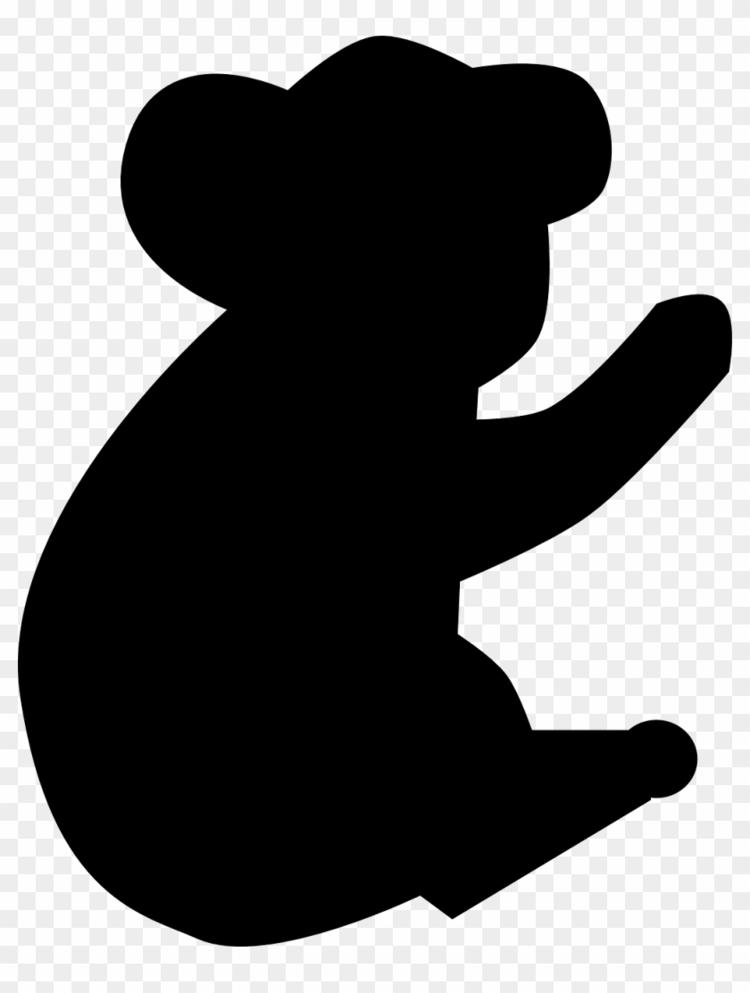 Silhouette Koala Clipart #661827