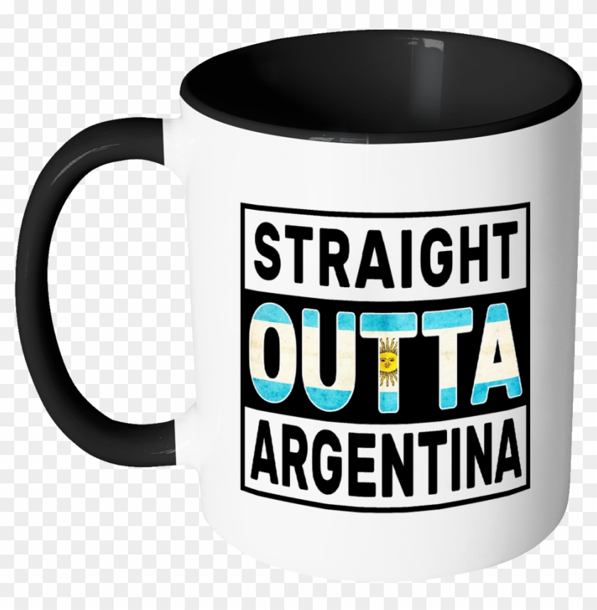 Straight Outta Argentina - Beer Stein Clipart #661849