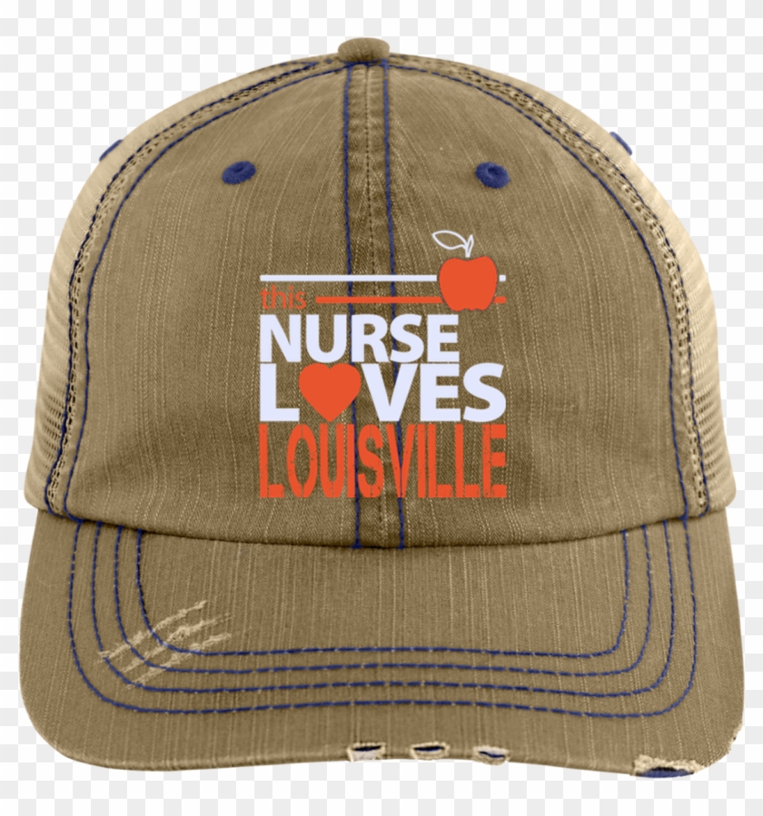 This Nurse Loves Louisville Hat Kentucky Nurse Hat - Trucker Hat Clipart