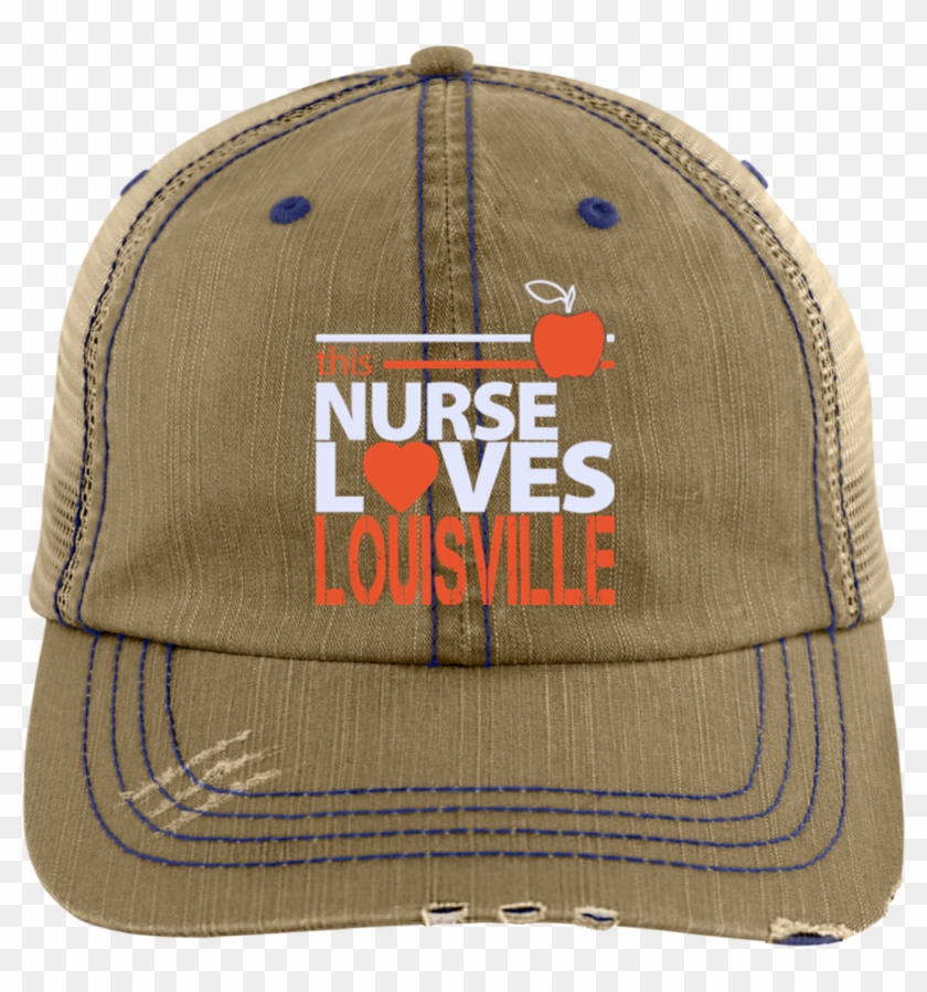 This Nurse Loves Louisville Hat Kentucky Nurse Hat - Trucker Hat Clipart #662170