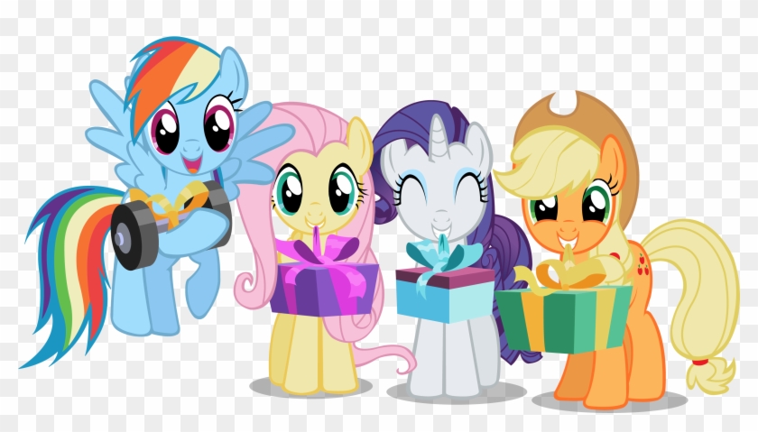 Number - My Little Pony Birthday Background Clipart