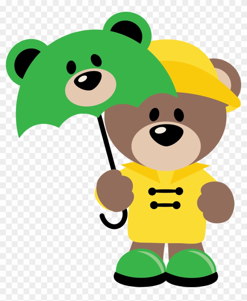 Rainy Day Bear , $0 - Rainy Day Clipart - Png Download