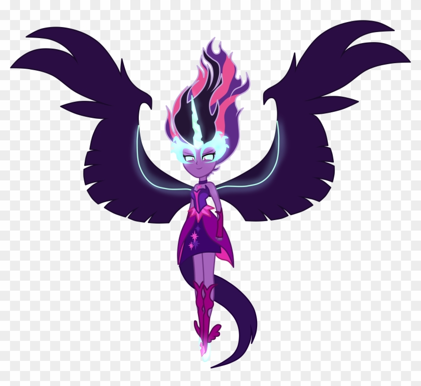 Anime, My Little Pony, Twilight Sparkle, Midnight Sparkle Clipart