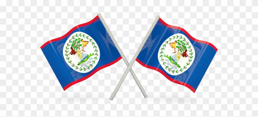 Flag Icon, Flags Of The World, Png Format, Belize, - Antigua Flag On Pole Clipart