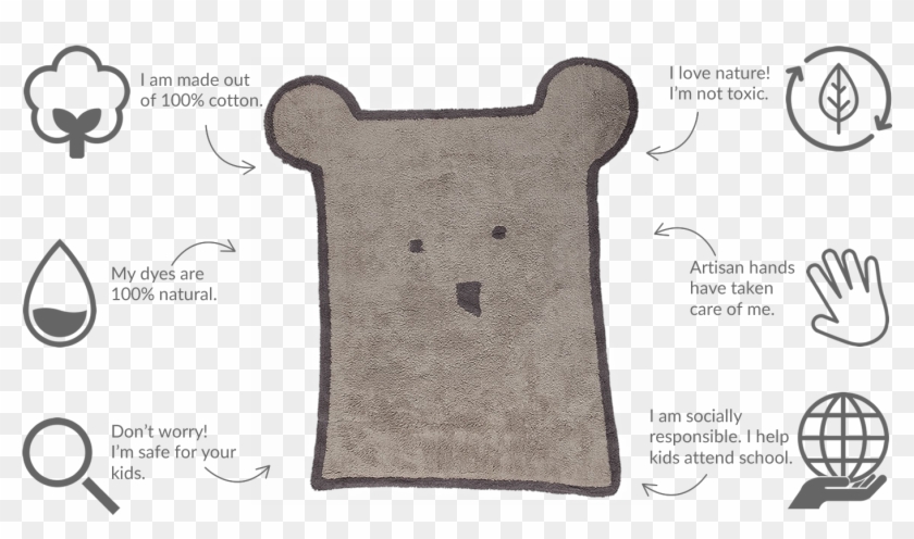 This K - Dywan Bawelniany Beżowy Clipart