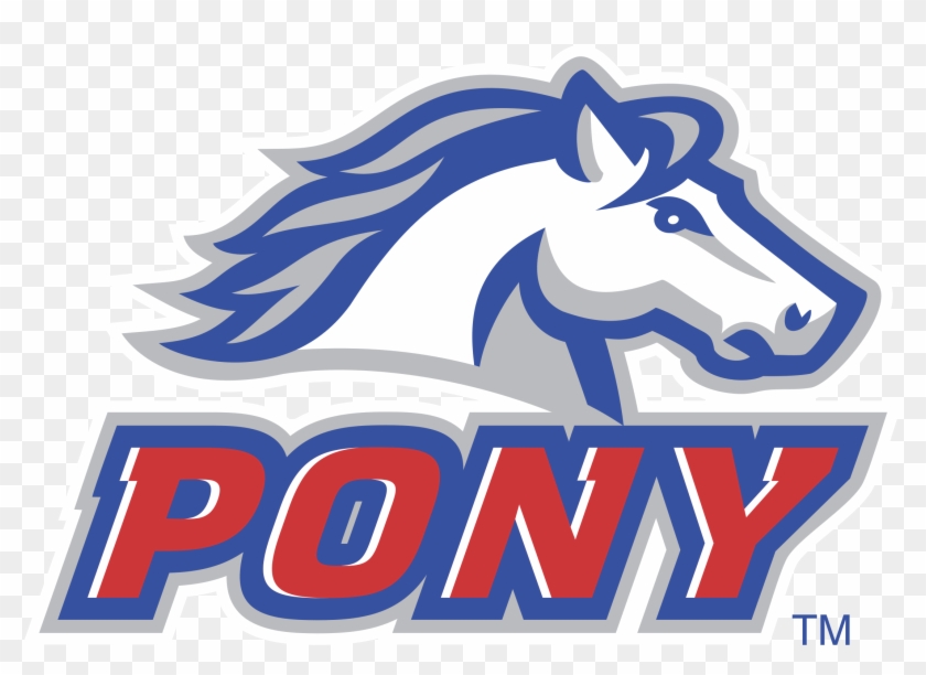 Pony Logo Png Transparent - Pony Baseball Softball Logo Clipart #662621