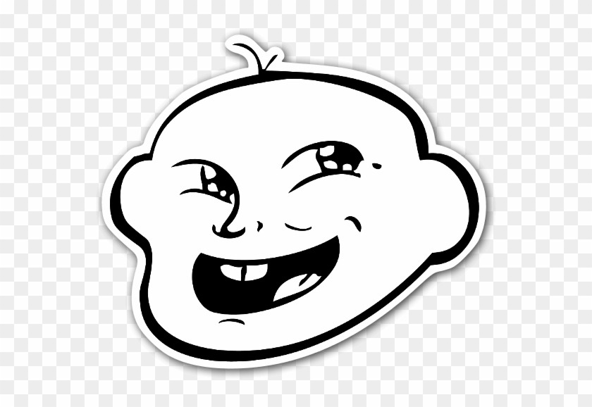 Baby Meme - Baby Troll Face Clipart