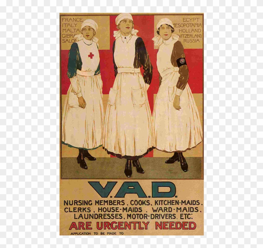 First World War Recruitment Poster By Artist Joyce - Vad Poster Ww1 Clipart #663213