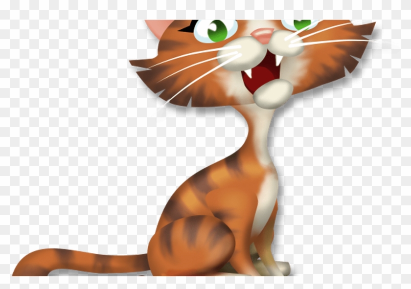Cartoon Cat Sitting Jpg Transparent Techflourish Collections - Cartoon Clipart