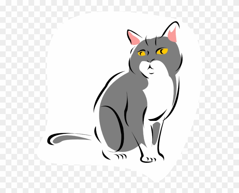 Cat Png - Cat Cartoon Png Gif Clipart #663442