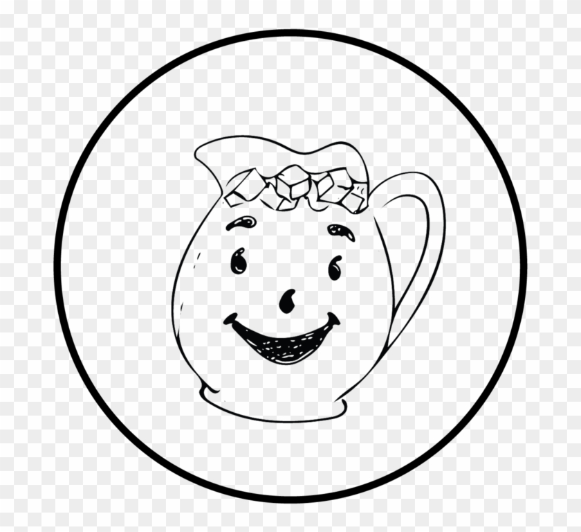 Kool Aid - Line Art Clipart