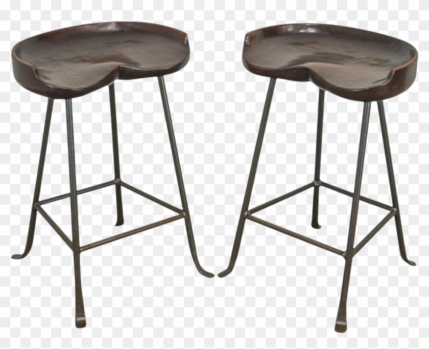 Backless Bar Stools - 1960s Bar Stools Clipart