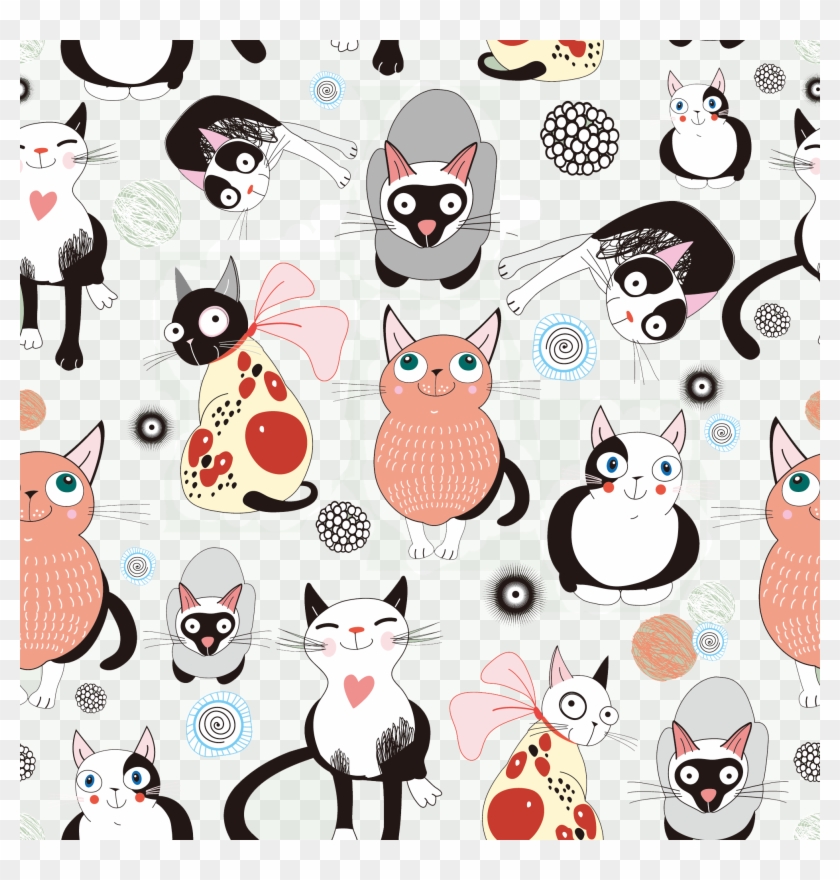 Cartoon Cat Wallpaper - Cartoon Cat Clipart