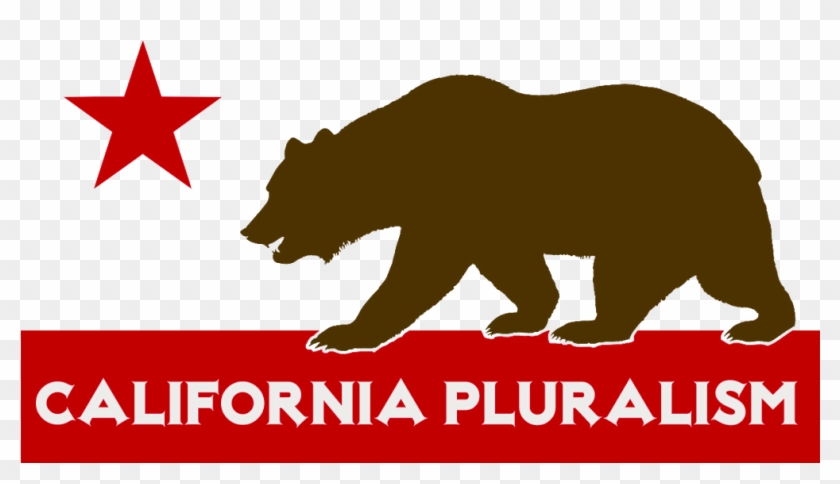 California Pluralism Logo - California Bear Logo Vector Clipart #664553