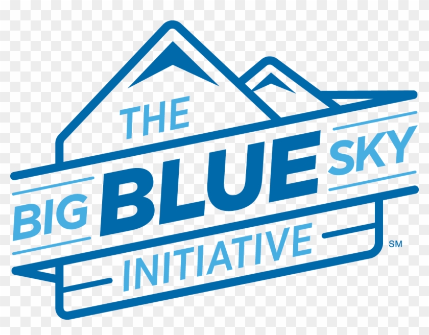 Bcbsmt Launches The Big Blue Sky Initiative - Triangle Clipart