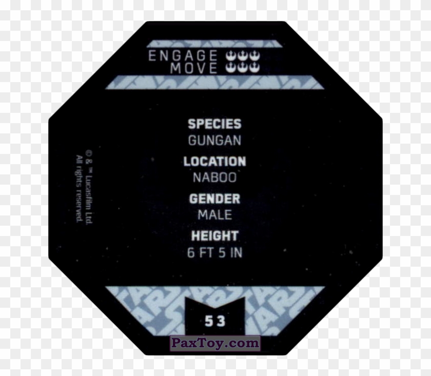 Карточка, Фишка / Pog / Cap / Tazo - Printing Clipart