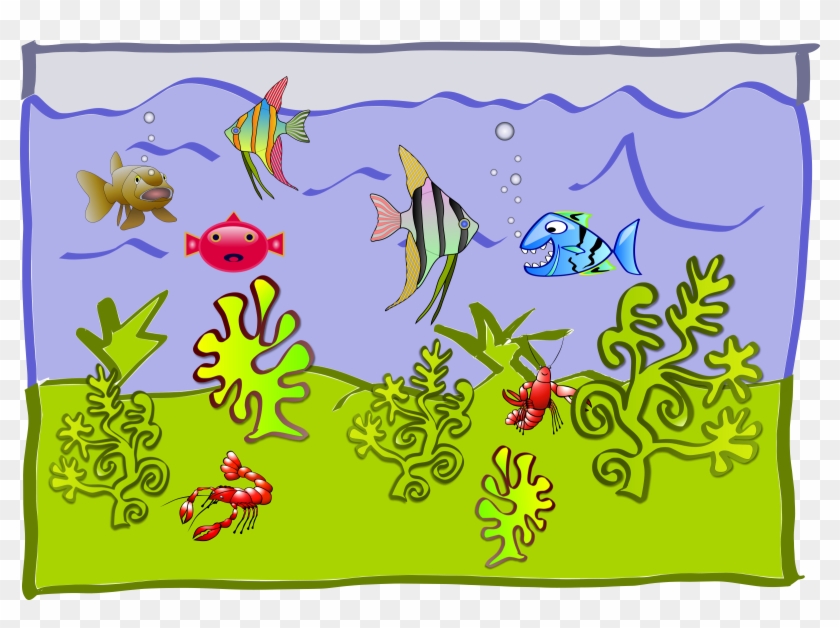 Underwater World Aquarium Png Clipart #665355