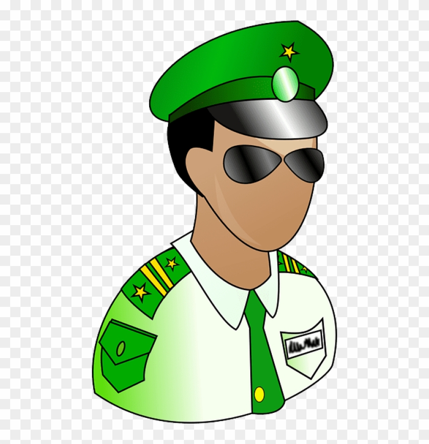 Free Png Download Police Man Png Images Background - Satpam Clip Art Transparent Png #665378