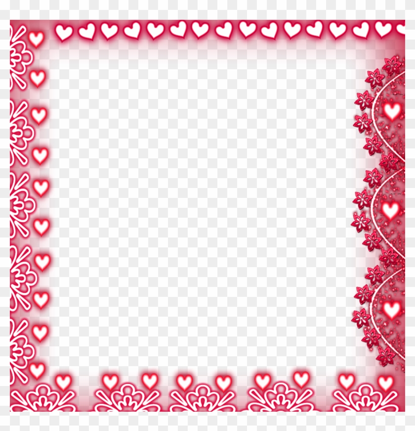Frame Border Heart Png Image - Asalaam Alaikum In Urdu Clipart