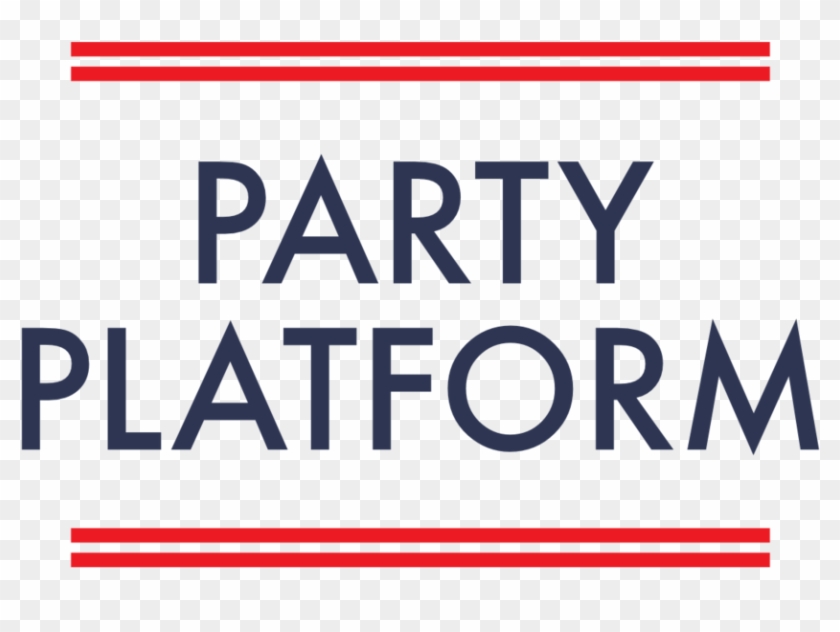 Party Platform Icon - Oval Clipart