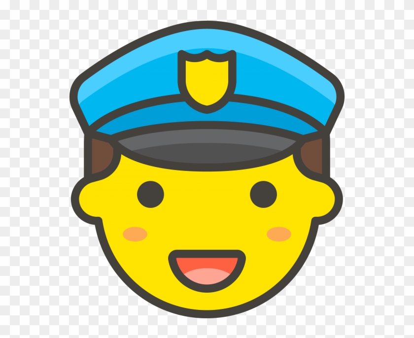 Police Man Officer Emoji Clipart #665673