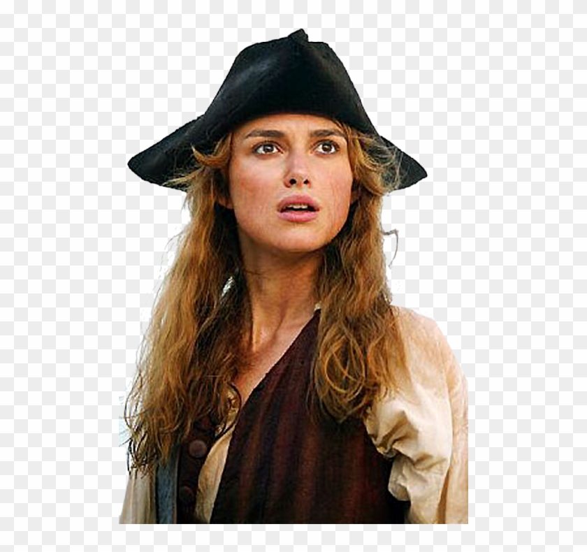 Pirates Of The Caribeen Keira Knightly - Elizabeth Swann Clipart
