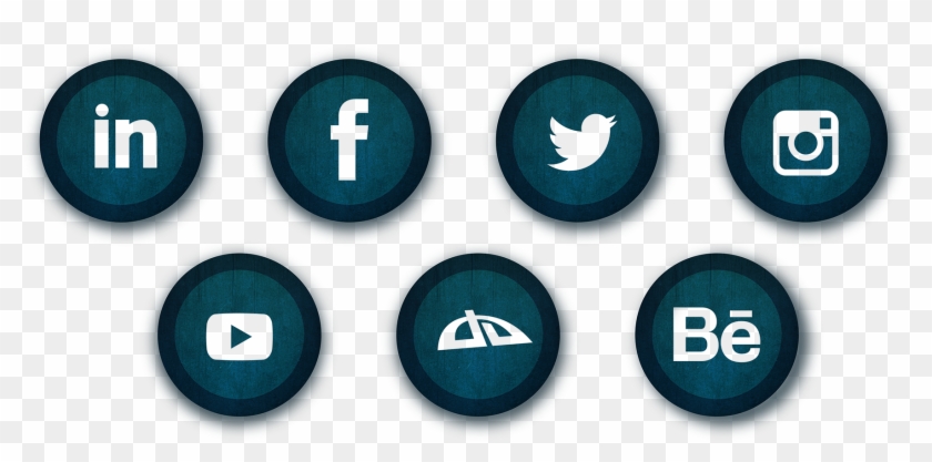 Contact Buttons Png - Png Whatsapp Facebook Instagram Twitter Clipart