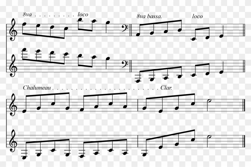 Page 16 Ex - Sheet Music Clipart