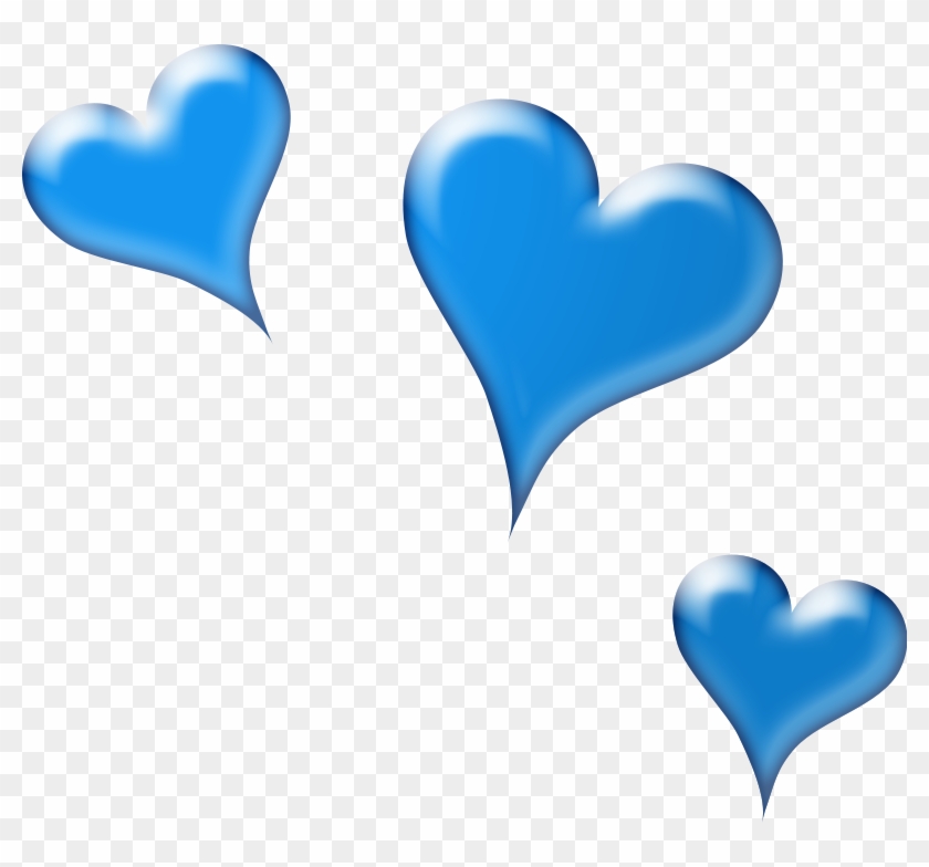 Free Clipart Download Clip Art On Hearts - Blue Heart Clipart Png Transparent Png #666593