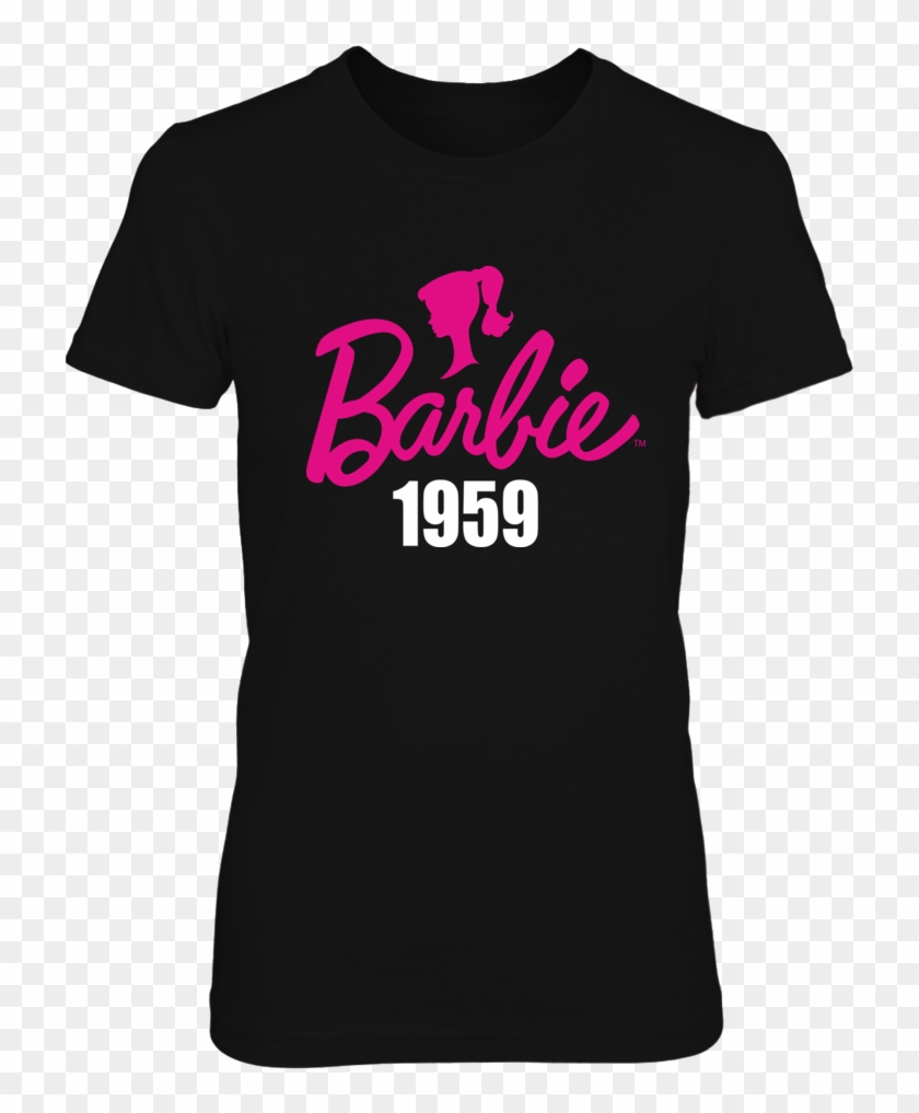Classic Barbie 1959 T-shirt, Iconic Barbie Script Logo - Camisas De Musical Ly Clipart