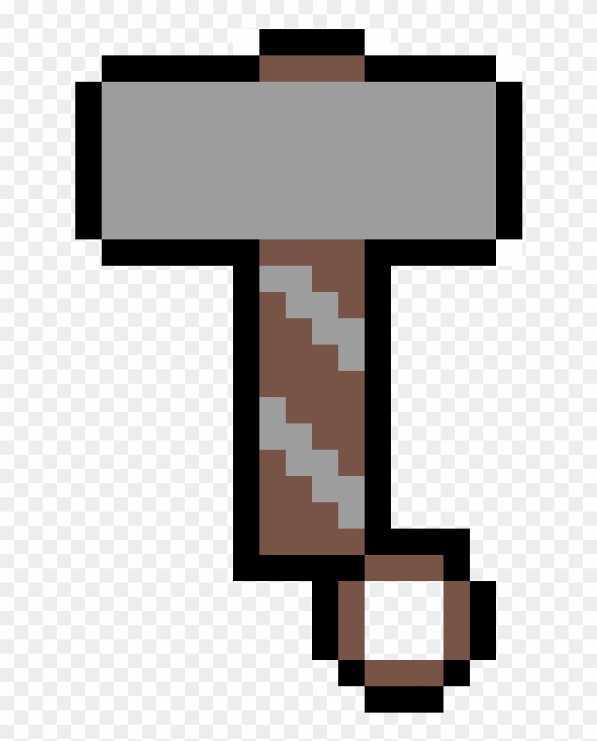 Mjolnir - Cross Clipart