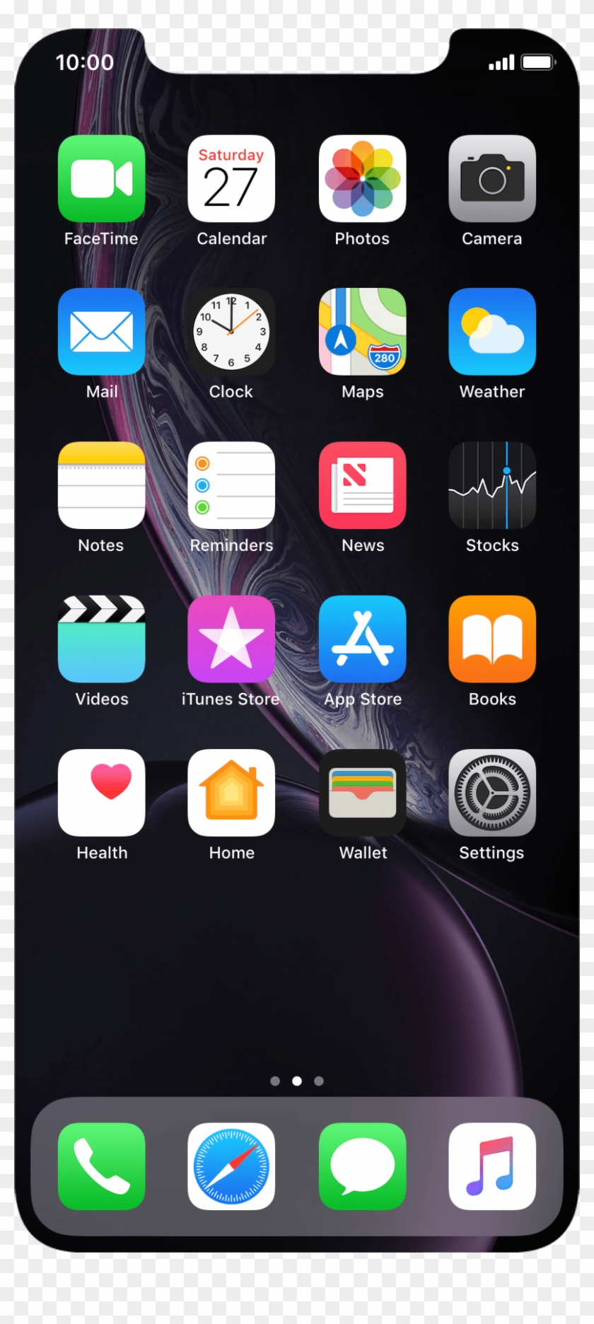 Apple Iphone Xr - Iphone Xr Icons Clipart