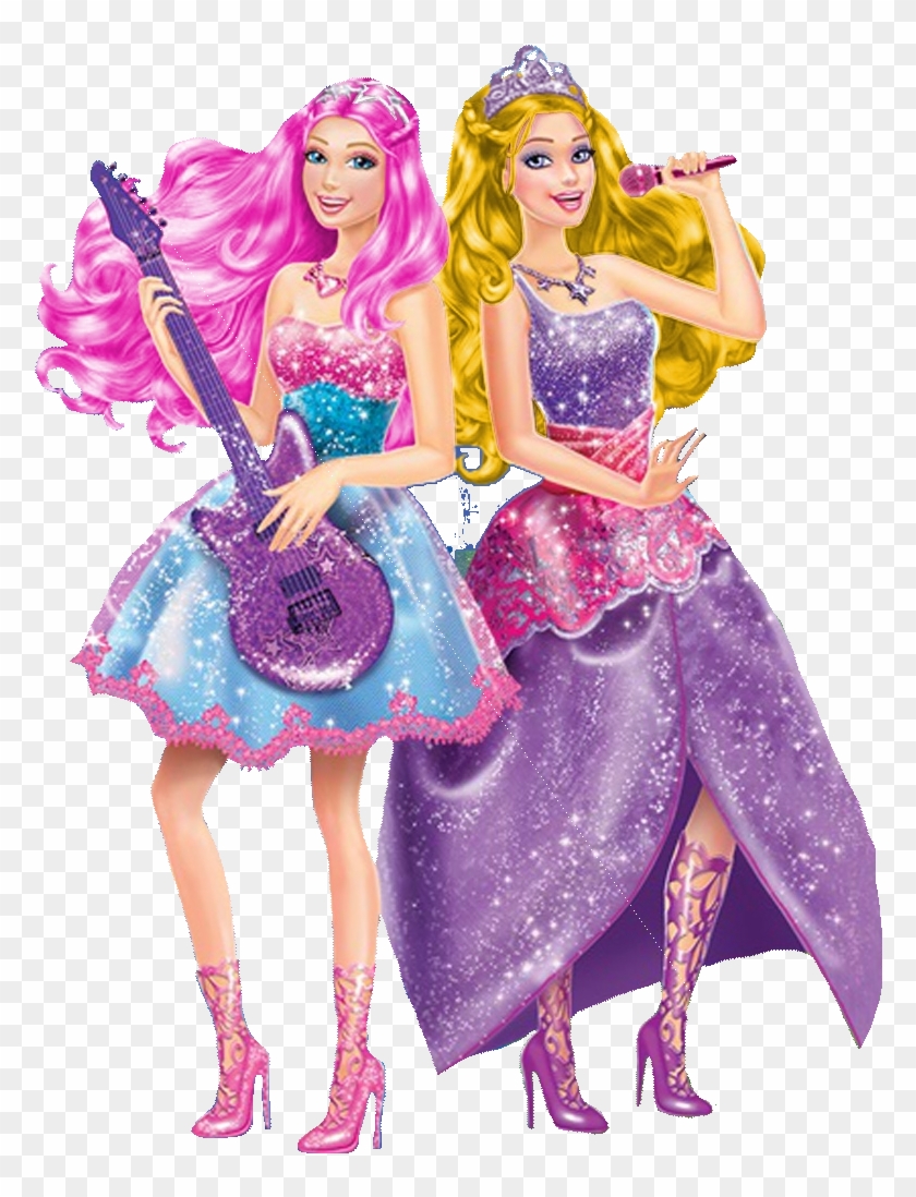 Barbie Rockstar Png - Barbie The Rock Star Clipart