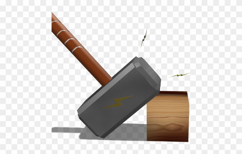 Mjolnir - Plywood Clipart
